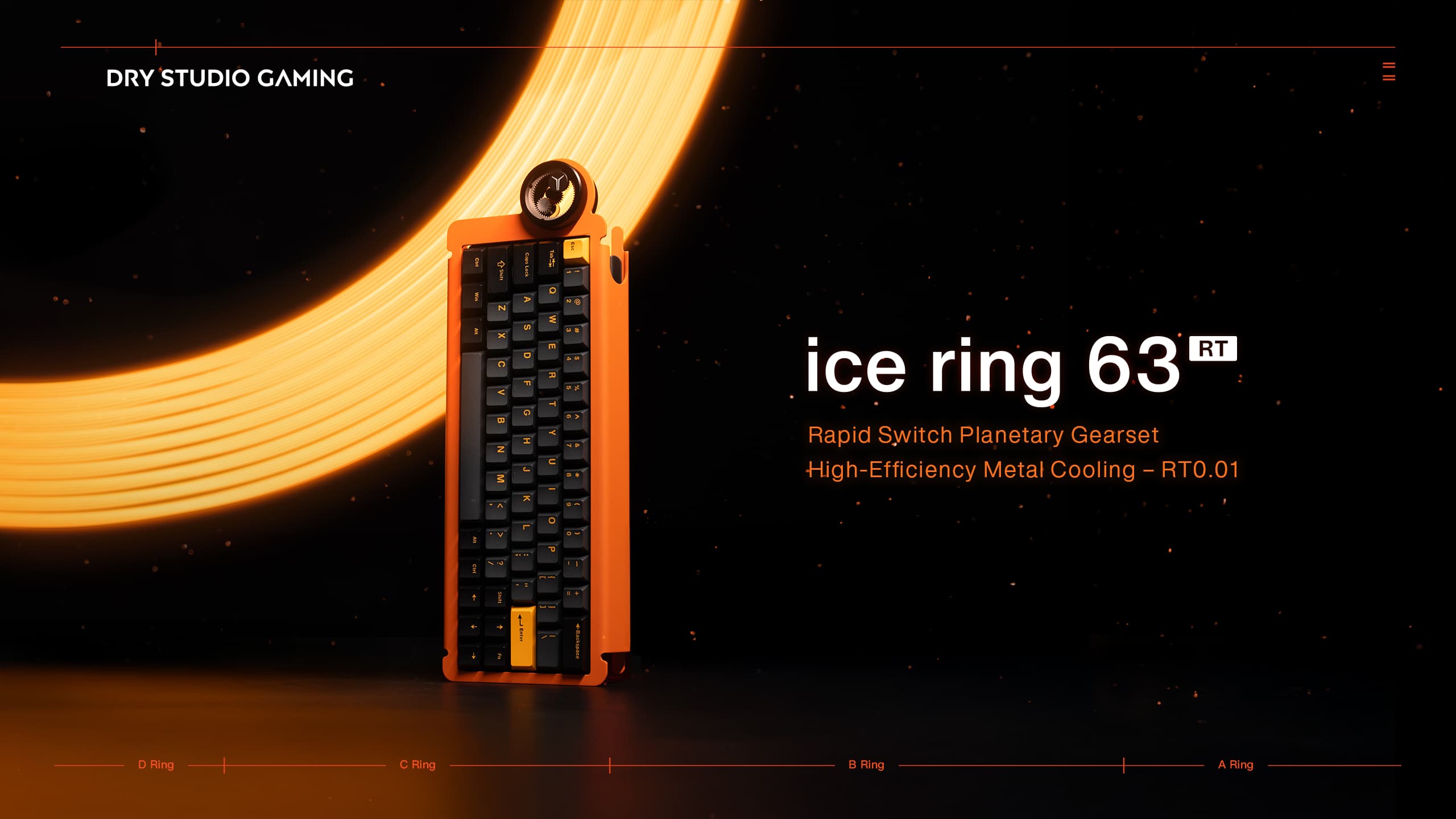 キーボード DRY STUDIO Ice Ring 63 RT HE Dry Studio ice ring 63 RT